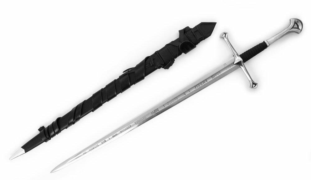 Miecz kuty The Anduril z filmu Władca Pierścieni