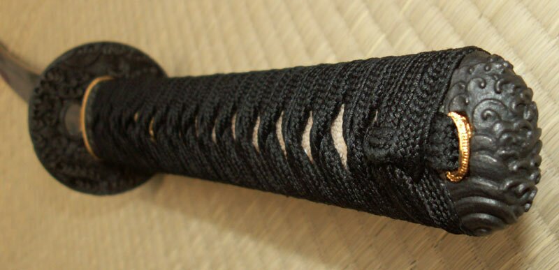 Dynasty Forge 28.5`` Bushi F/F Tri-Steel Katana in Wave Theme
