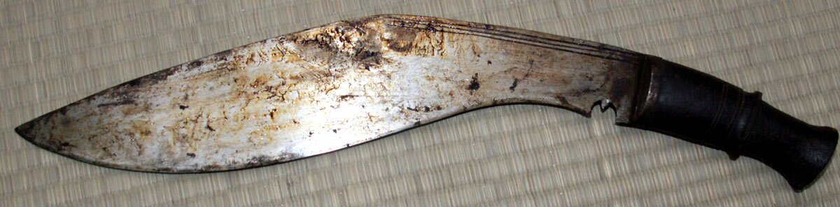 Nóż Gurkhów WWI Issue Vintage Kukri