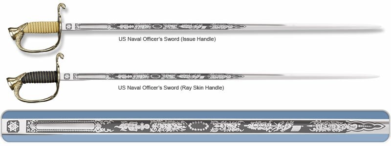 Cold Steel US Naval Officer's Sword (Ray Skin Handle)