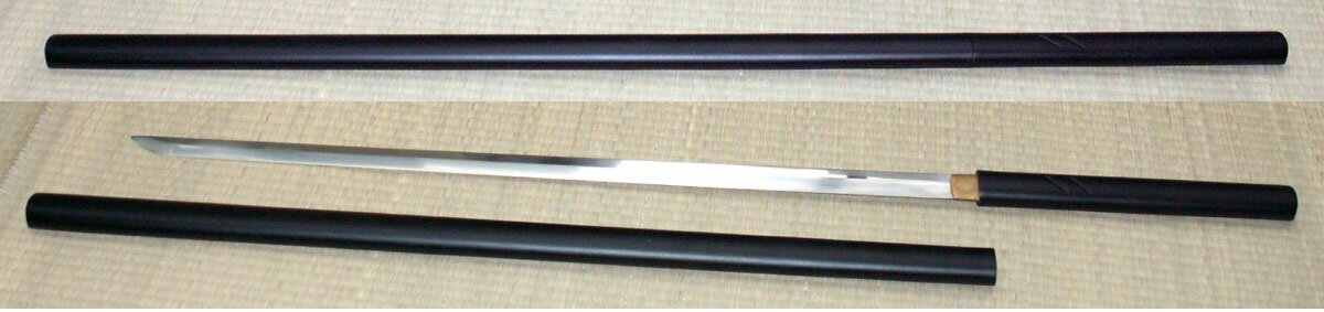 Miecz Zatoichi Hand Forged Sword Black