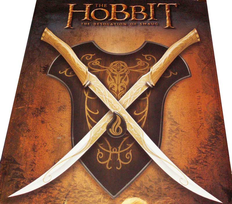 Noże Legolasa z filmu Hobbit - Fighting Knives of Legolas Greenleaf
