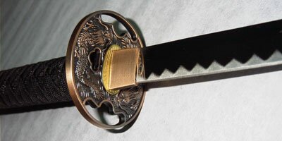 Samurai Sword - Antique Copper
