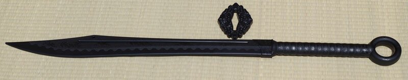 Miecz treningowy z tworzywa do Kung Fu