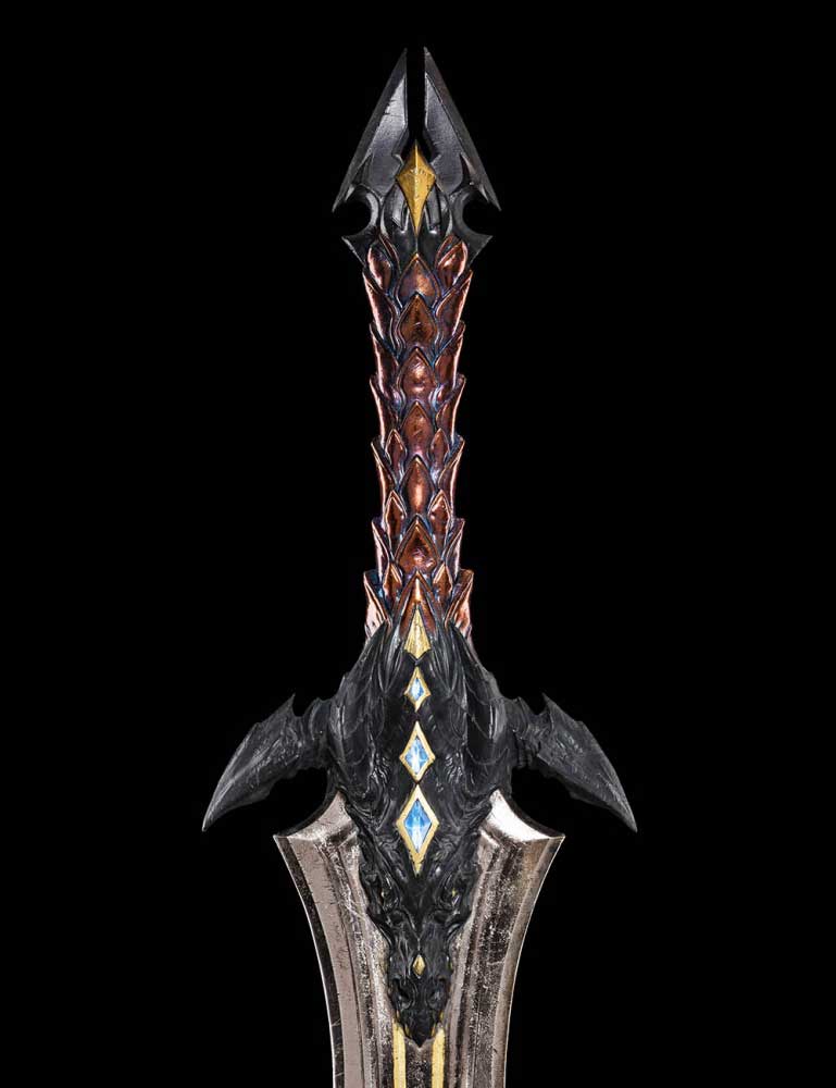 Miecz z filmu Warcraft The Sword of Lothar Weta workshop