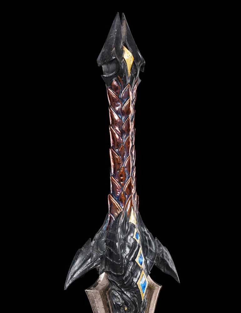 Miecz z filmu Warcraft The Sword of Lothar Weta workshop