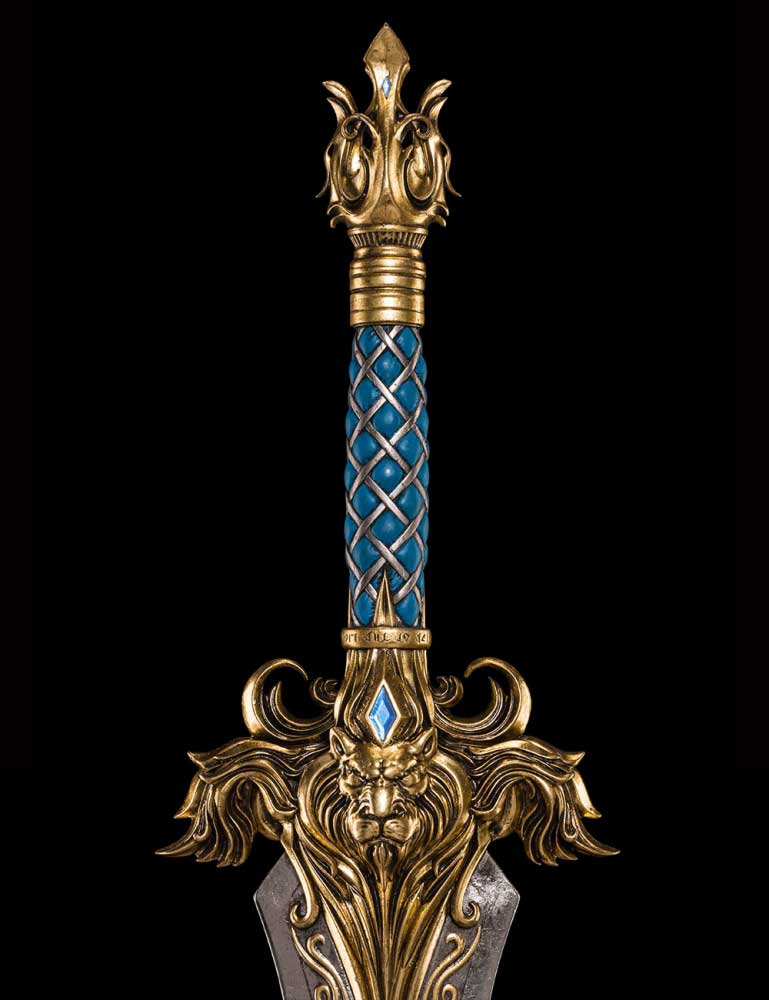 Miecz z filmu Warcraft The Sword of King Llane Weta workshop