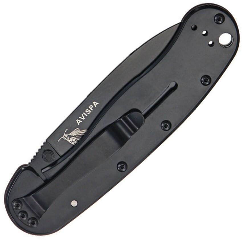 Nóż składany ESEE Avispa D2 Black Handle Black Blade
