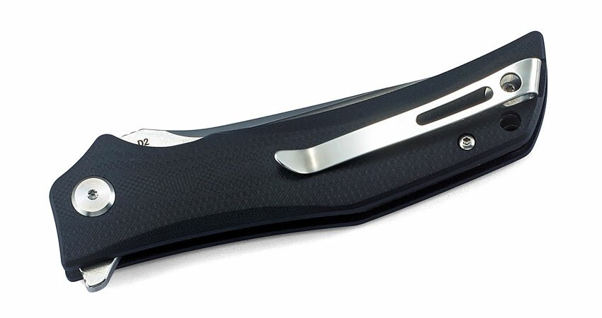 Nóż składany Bestech Knives Scimitar Black G-10