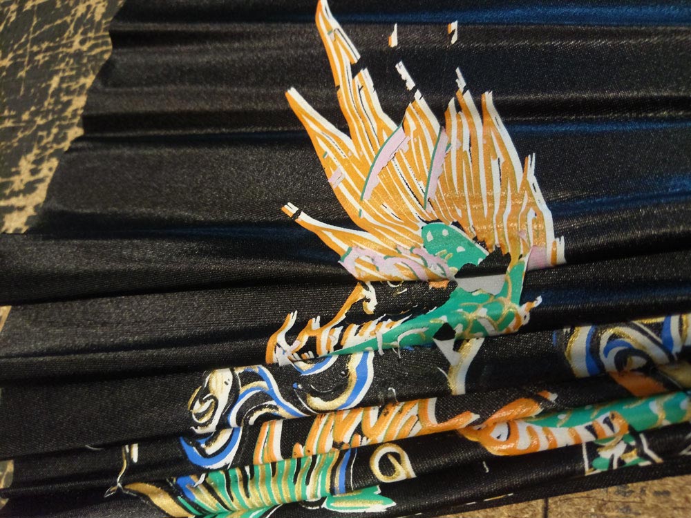 Wachlarz do Kung Fu - Dragon design - przecena