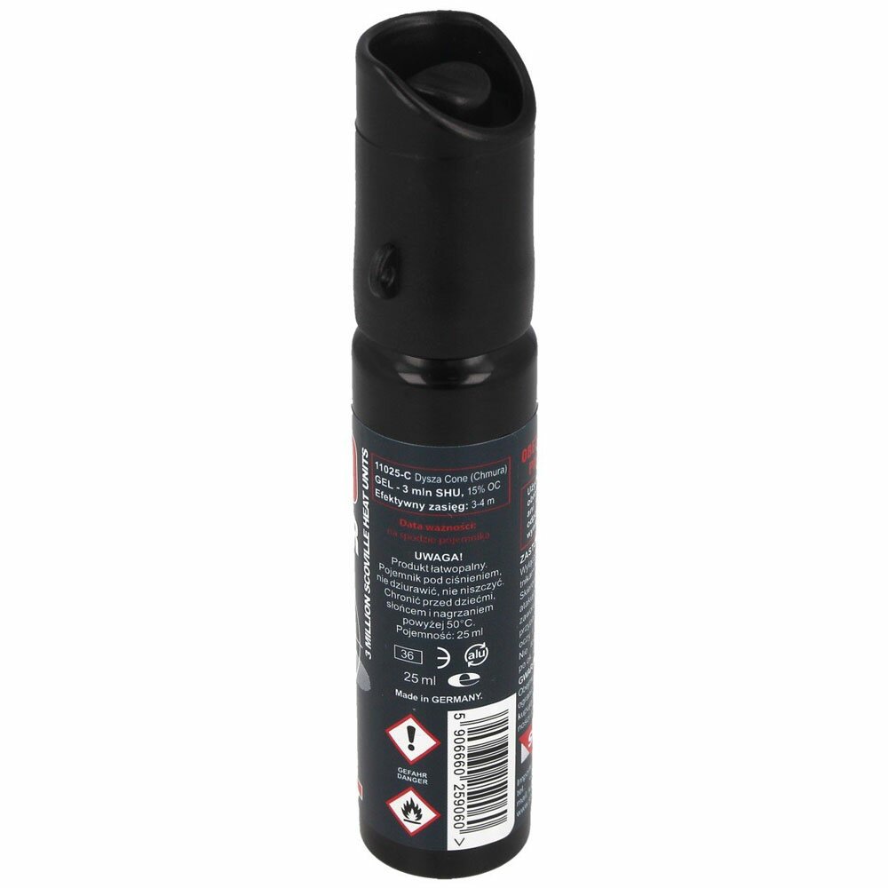 Gaz pieprzowy Sharg Graphite Gel 3mln SHU 25ml Cone