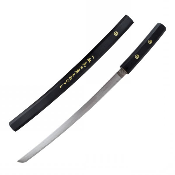 Zestaw trzech mieczy Samurajskich Black Shirasaya