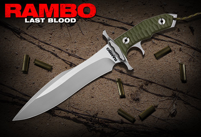 Nóż Rambo V Ostatnia Krew Heartstopper Standard Hollywood Collectibles Group