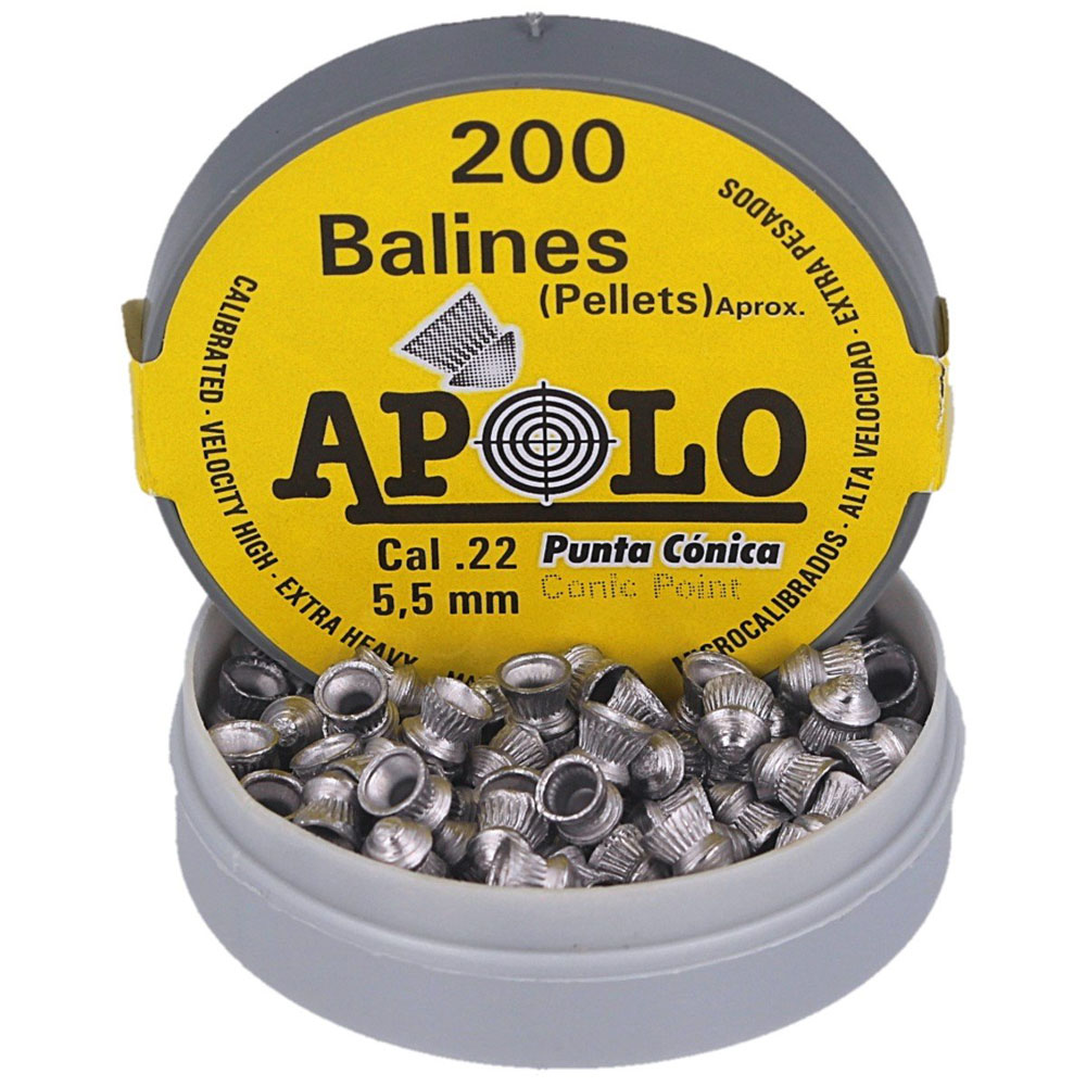Śrut Apolo Conic Point 5.5mm, 200szt