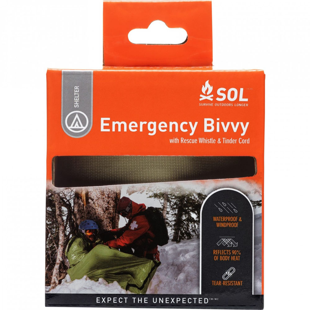 Śpiwór Survivalowy - SOL Emergency Bivvy Shelter Green