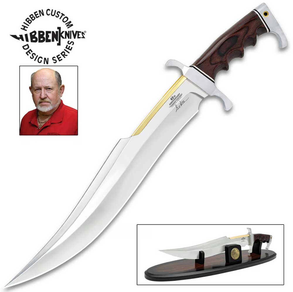 Nóż Gil Hibben 65TH Anniversary Knife Spartan Bowie