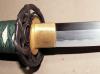 Green Bamboo Snake Katana