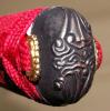 Samurai Katana - Dragon Tsuba Burgundy