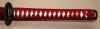 Samurai Katana - Dragon Tsuba Burgundy