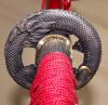 Samurai Katana - Dragon Tsuba Burgundy