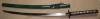 Samurai Katana - Samurai Tsuba Green