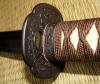 Dynasty Forge 29`` Daimyo 1095 Katana with Bo-Hi in Mokko Cherry Theme