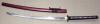 Miecz Ten Ryu Handmade Brown Musashi Katana