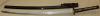 Dynasty Forge 28.5`` Bushi F/F Tri-Steel Katana in Wave Theme