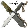 Nóż Survivalowy Master Cutlery Survivor