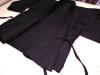 Karategi czarne 12oz - Kimono do karate