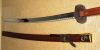 Full Tang Samurai Katana Sword - 24-K Gold