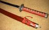 Samurai Sword with Mini Tanto - Red
