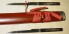 Samurai Sword with Mini Tanto - Red