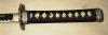 Samurai Sword with Mini Tanto - Black