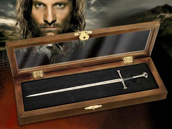 Anduril Miniaturka Miecza z filmu Władca Pierścieni - LOTR Letter Opener Anduril