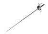 Cold Steel Ribbed Shell Swept Hilt Rapier