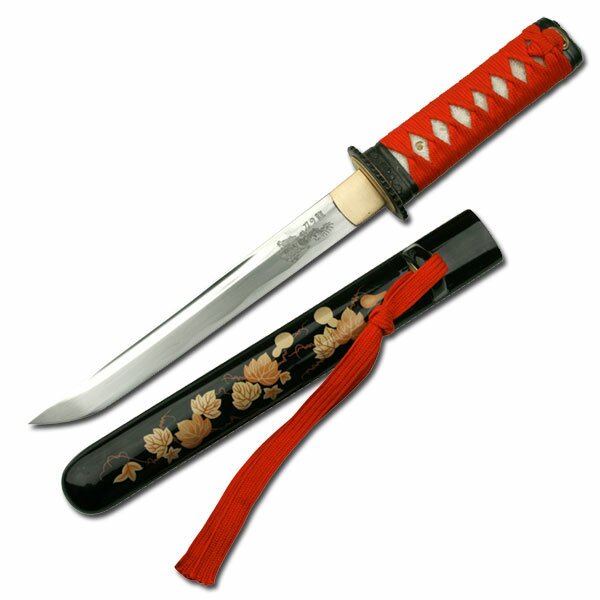 Dragon Blade Handmade Tanto Flower Design Dragon Blade Handmade Tanto Flower Design