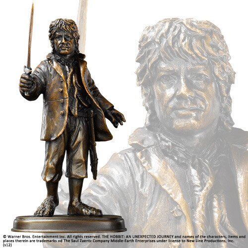 Co Się Stało Z Czarodziejskim Pierścieniem Bagginsa Figurka Bilbo Bagginsa z filmu Hobbit Noble Collection NN1203