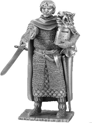 Figurka Galahad - Rycerze Okrągłego Stołu - Les Etains Du Graal Figurka Galahad - Rycerze Okrągłego Stołu - Les Etains Du Graal