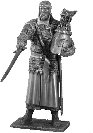 Figurka Percival - Rycerze Okrągłego Stołu - Les Etains Du Graal Figurka Percival - Rycerze Okrągłego Stołu - Les Etains Du Graal