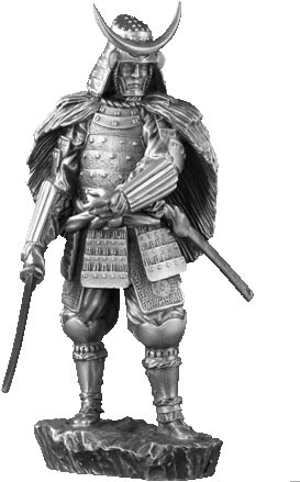 Figurka Samuraj XVI w - Les Etains Du Graal Figurka Samuraj XVI w - Les Etains Du Graal