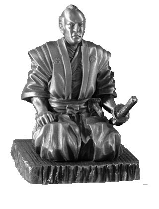 Figurka Samuraja Shogun Master - Les Etains Du Graal Figurka Samuraja Shogun Master - Les Etains Du Graal