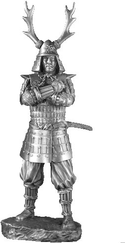 Figurka Samuraja XVII w - Les Etains Du Graal