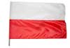 Flaga Polski 70x112 cm + drzewiec 120cm - GGFPLD