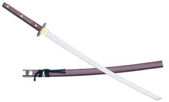 Full Tang Samurai Katana Sword - 24-K Gold Full Tang Samurai Katana Sword - 24-K Gold