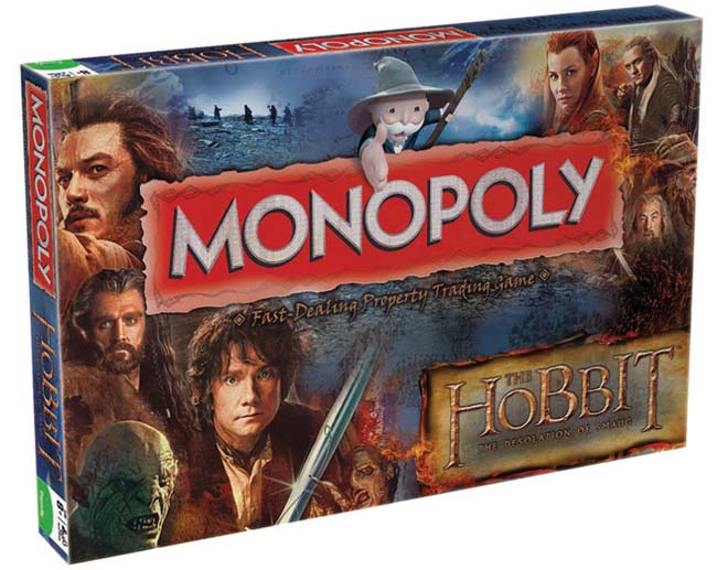 Gra Monopoly z filmu Hobbit Desolation of Smaug - wersja angielska Gra Monopoly z filmu Hobbit Desolation of Smaug - wersja angielska