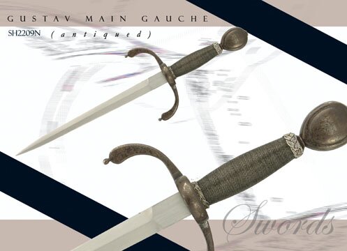 Gustav Main Gauche (antiqued) Gustav Main Gauche (antiqued)