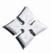 Gwiazdka Ninja Moon Star 4Pt SS 4`` w/pouch