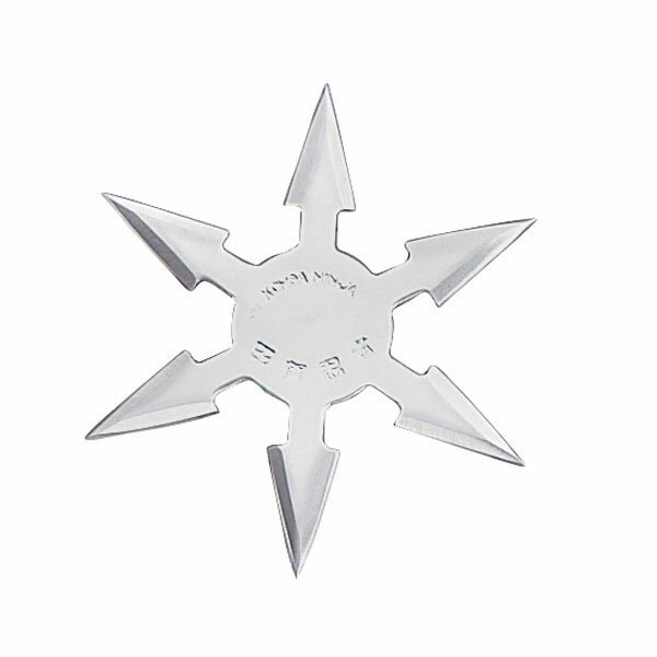 Gwiazdka ninja Throwing Star 6 Pt SS 4`` w/pouch Gwiazdka ninja Throwing Star 6 Pt SS 4`` w/pouch