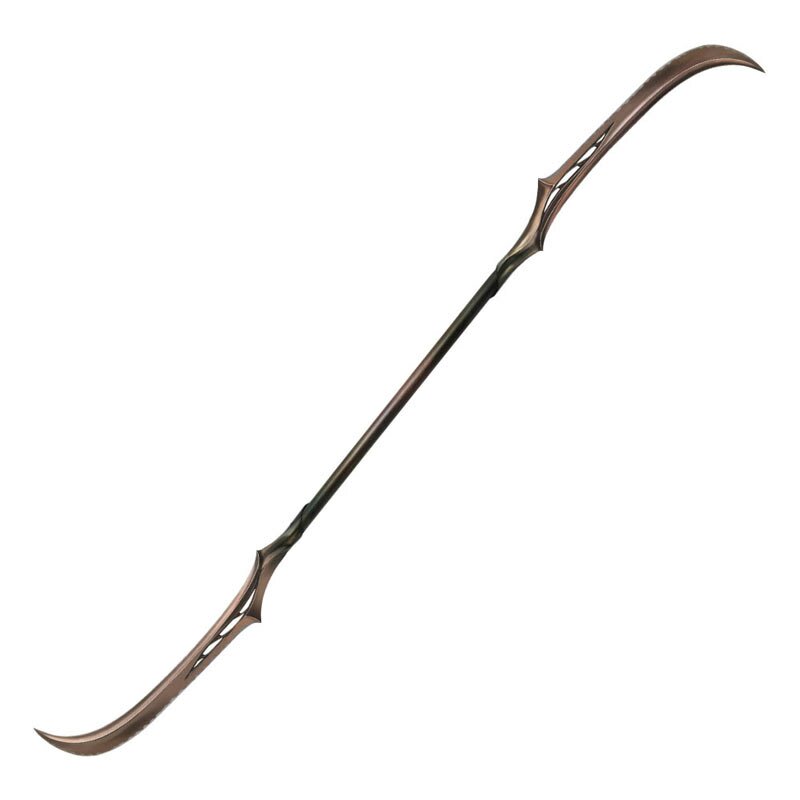 Halabarda elfów z filmu Hobbit - Mirkwood Double-Bladed Polearm Halabarda elfów z filmu Hobbit - Mirkwood Double-Bladed Polearm